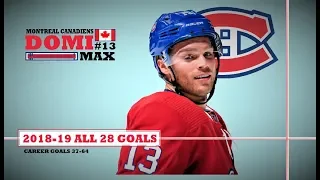 Max Domi (#13) ● ALL 28 Goals 2018-19 Season (HD)