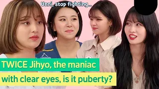 TWICE leader JIHYO is going through puberty?