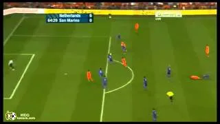 Netherlands 11-0 San Marino _ EURO 2012 Qualifiers - (sneijder destruction).mp4