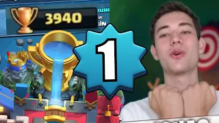 🔥Ungeschlagen auf 3900 POKALE mit LEVEL 1! | Beste Level 1er | Clash Royale deutsch