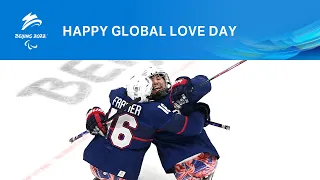 Happy Global Love Day! 😄  🌍  ❤️  😍    | Paralympic Games