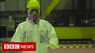 Fukushima: How to move a mountain of radioactive soil  - BBC News