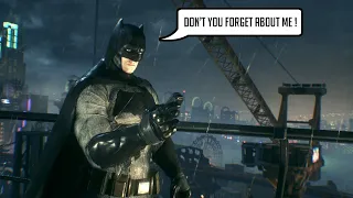 Batfleck reminds everyone he's also a Batman !