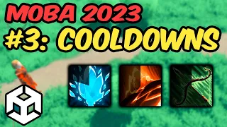 Making A MOBA Character in 2023 - #3: ABILITY COOLDOWNS (Unity 2023 Tutorial)