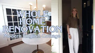 Modern English Cottage Home Makeover | House Remodel + Renovation Tips