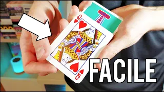 COME CONTROLLARE UNA CARTA IN CIMA AL MAZZO!!! TUTORIAL SUPER FACILE