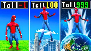 The TALLEST Spiderman in GTA 5