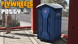 Flywheels Motor Potty (Porta-Potty) | GTA V Lore Friendly Car Mods | PC