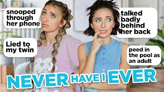Twins "Never Have I Ever" | Your Juicy Questions Answered