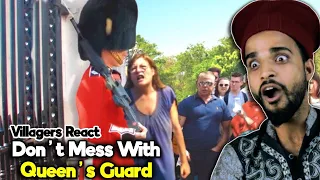 Villagers React To Don't Mess With Royal Guards ! Tribal People React To Royal Guards