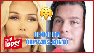 Caroline Nitter og Cristian Brennhovd er uenige om Onlyfans-konto