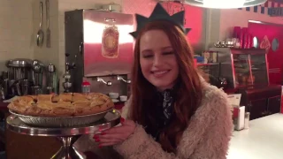 Riverdale set visit with Madelaine Petsch