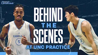 Carolina Basketball Practice Behind the Scenes