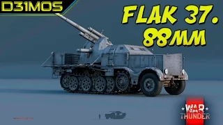 War Thunder: FLAK 37 88 Caminhão;