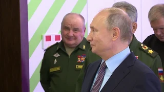 Президент России посетил ВИТ «ЭРА»
