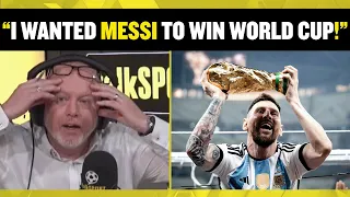 This England fan says he wanted Lionel Messi to win the World Cup over England! 🤯🤔