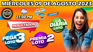 Sorteo 9 PM Loto Honduras, La Diaria, Pega 3, Premia 2, MIÉRCOLES 09 DE AGOSTO 2023 |✅🥇🔥💰