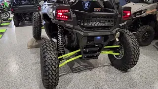 System 3 beadlocks and 35" Terribites on a 2024 Kawasaki KRX 1000