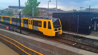 [IN TESTING] Tyne and Wear Metro 555005 at Chillingham Road (15/05/24)