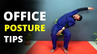 Office Posture Correction Tips in Hindi | Office Worker Physiotherapy