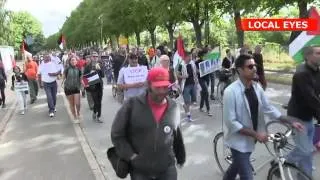 Boykot Israel demonstration i København