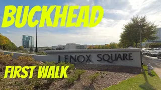 Atlanta Walk : Exploring Buckhead For The First Time via Peachtree Rd | October 2023