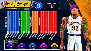 TOP 10 RARE BUILDS on NBA 2K22 CURRENT GEN