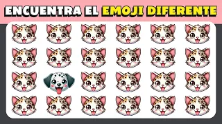 ¡DESAFIO DE EMOJIS!🧠 ENCUENTRA el EMOJI DIFERENTE en Solo 10 SEGUNDOS🤔 | Solo el 5% lo Puede Lograr🤓