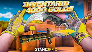 INVENTÁRIO DE 4000 GOLDS BRANCO E AMARELO NO STANDOFF 2 (o mais diferenciado que já fiz)