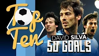 TOP 10 David Silva Premier League Goals!