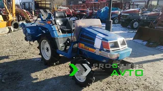 Трактор ISEKI TU150 с плавающим режимом фрезы