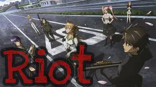 Highschool of the Dead AMV [Hollywood Undead-Riot]