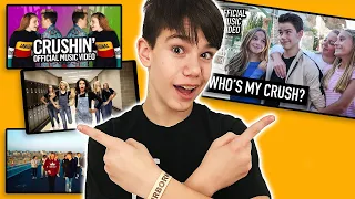 Reacting to Top Teen Crush Videos on YouTube | Ethan Fineshriber
