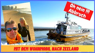 Wohnmobil Tour nach Zeeland. Campingplatz Strandpark