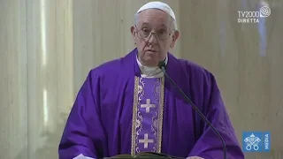 Papa Francesco, omelia a Santa Marta del 27 marzo 2020