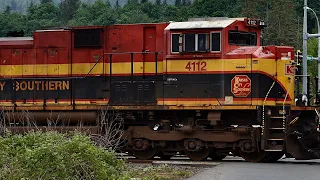 CPR Train Spotting HD: CP 8715 East, A71 at Mission BC: 2023/May24th