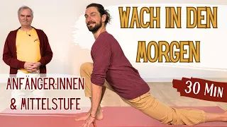 Yoga am Morgen für Anfänger:innen und Mittelstufe - 30 Min Yogapraxis mit Sukadev