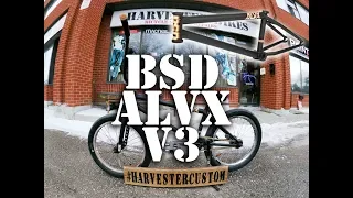 BSD ALVX V3 Frame Build @ Harvester Bikes