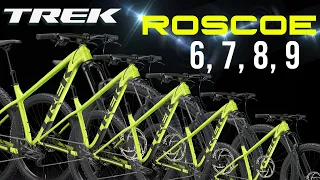 ¿Cuál es la diferencia entre los modelos de TREK ROSCOE?