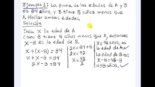 Problemas sobre ecuaciones de primer grado. Parte 1.