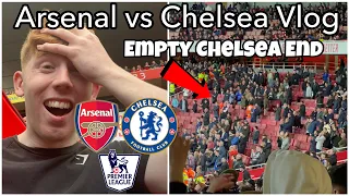 CHELSEA FANS WALK OUT AFTER 30 MINS! AS ARSENAL BATTER CHELSEA 3-1!| Arsenal vs Chelsea Vlog