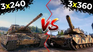 Autoreloading Premium Tanks AMBT vs Progetto 46 | World of Tanks