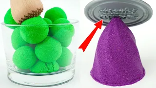 Kinetic Sand ASMR The Most Relaxing & Satisfying Sand Videos #143