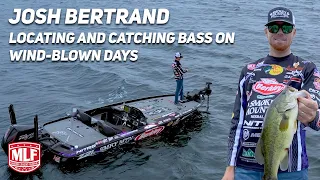 Josh Bertrand’s guide to locating and catching bass on wind-blown days