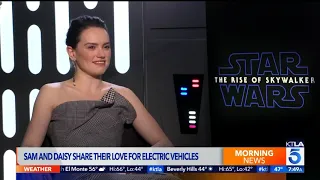 "Star Wars" Star Daisy Ridley Talks about the BMW i3 and i8 with Sam Rubin