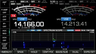 V31ZA - IU1DOF 20m Band yagi Penta10 MOMOBEAM 500W pass the pile up