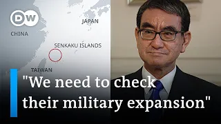 How Japan plans to counter China's military expansion | Interview with Taro Kono