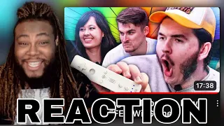 Watching JSchlatt Forcing YouTubers to Play SCUFFED Wii Games | Joey Sings Reacts