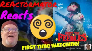 FIRST TIME WATCHING Peter Jackson's MEET THE FEEBLES 1989