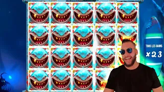 UNREAL MEGA WIN! Streamer Huge Win on Razor Shark slot! BIGGEST WINS OF THE WEEK! #34